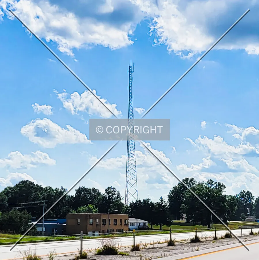 From the northeast; August 21, 2021