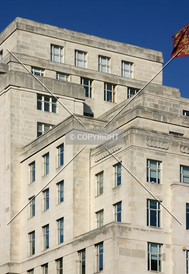 The south corner
