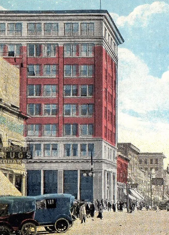 Vintage view from the north