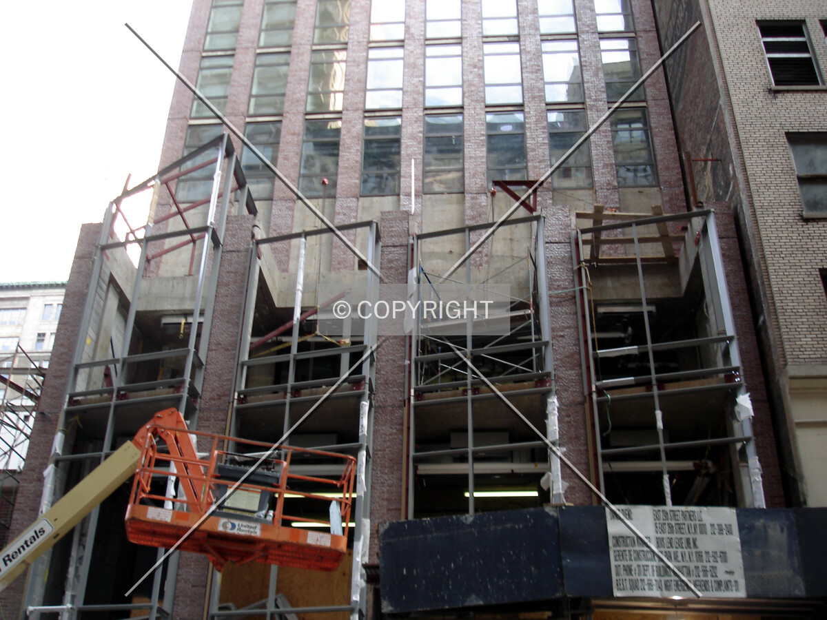 Lower section on East 29th Street