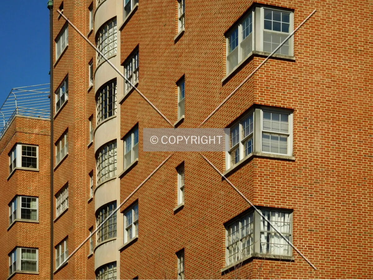 Southeast corner detail