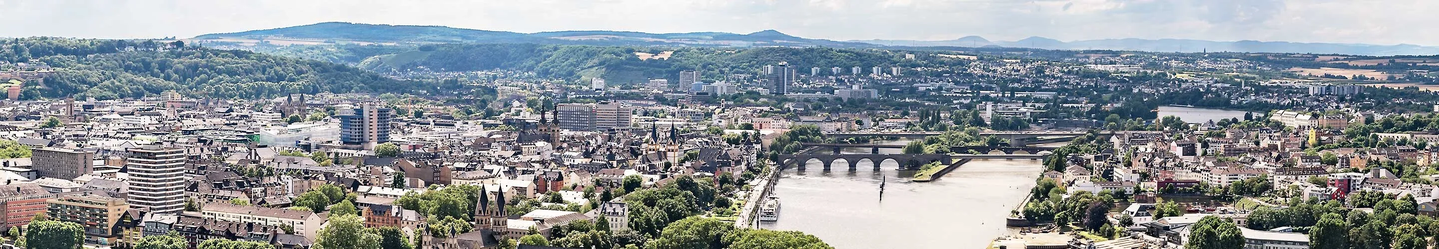 Panorama of Koblenz