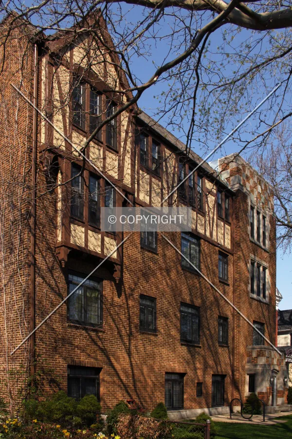 View from the southeast