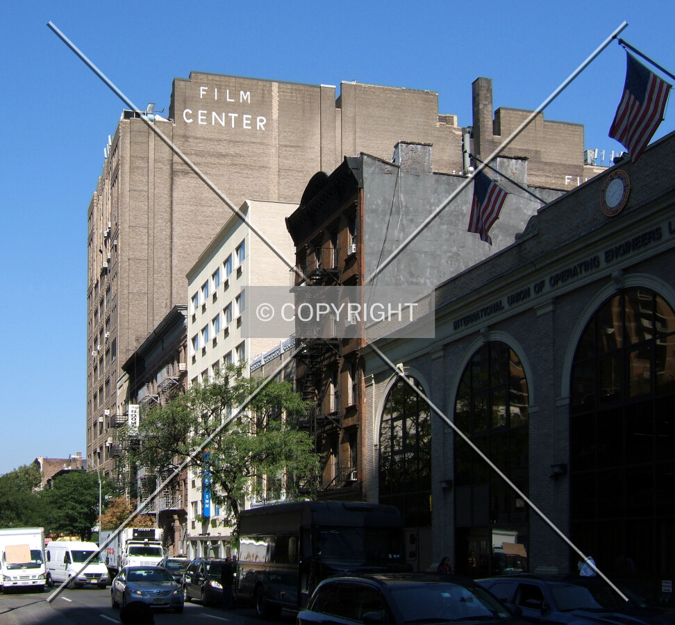 View from the southeast along 44th Street