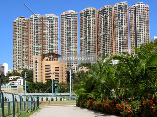 View from Happy Valley race course