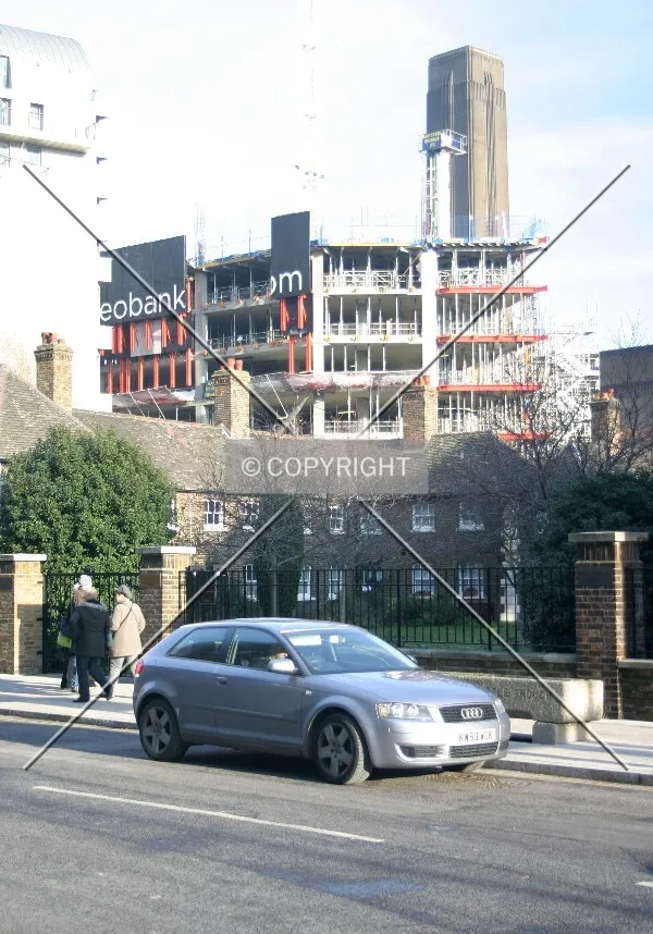 View northeast from Southwark Street