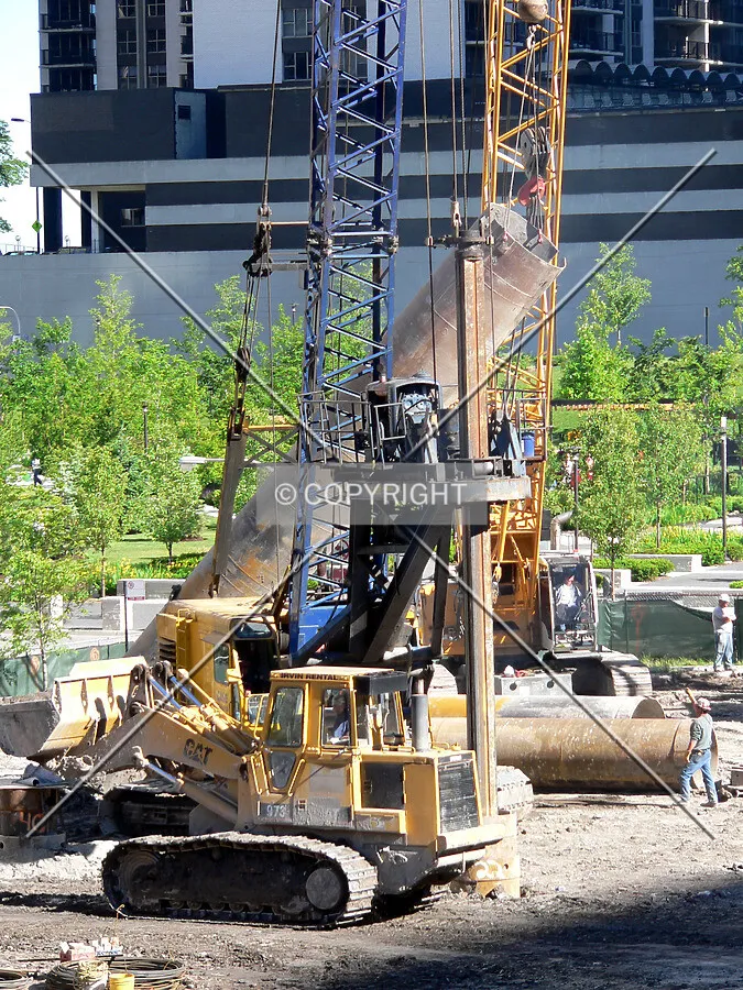 Raising a caisson top