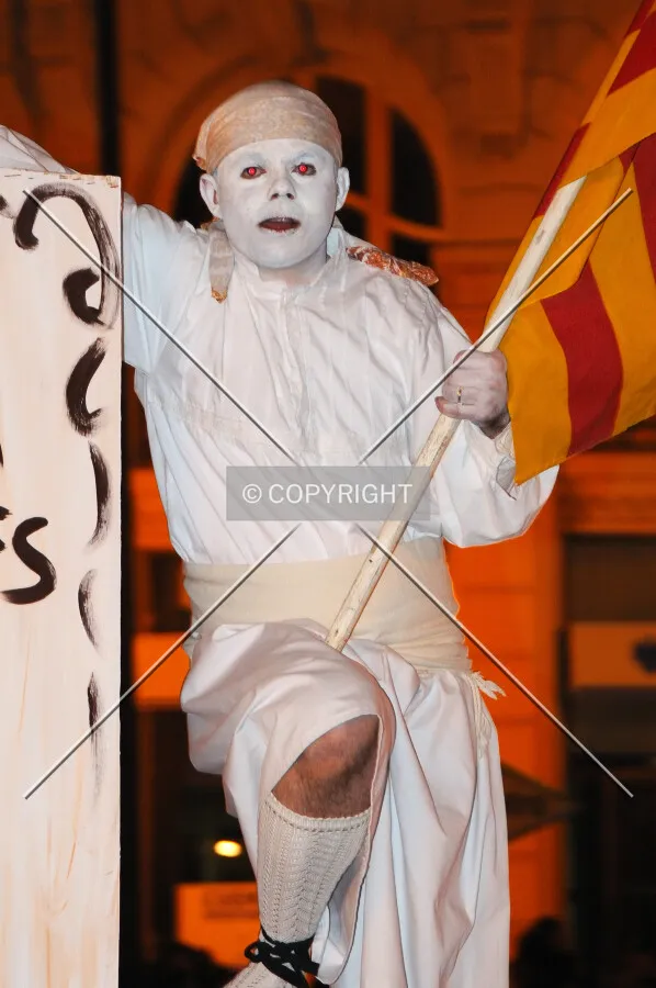 White human statue