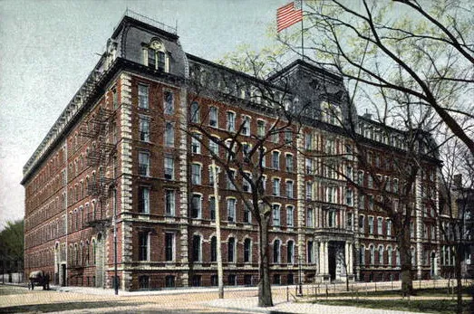 Vintage view from the east