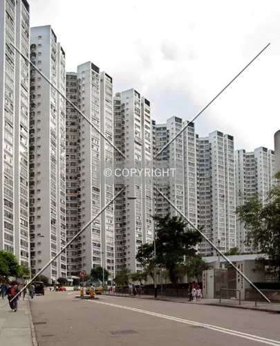 Fiew from along Hong Shing Street