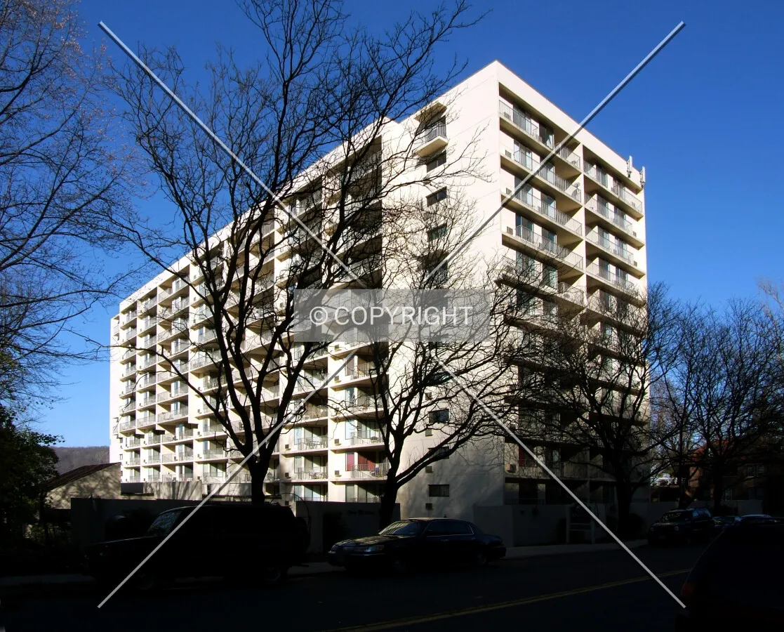 View from the southeast