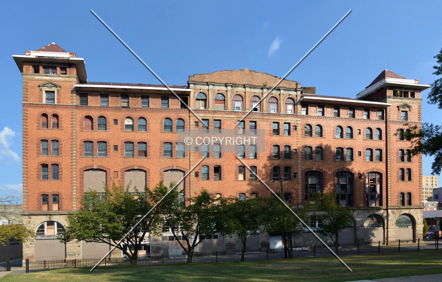 View from the northwest