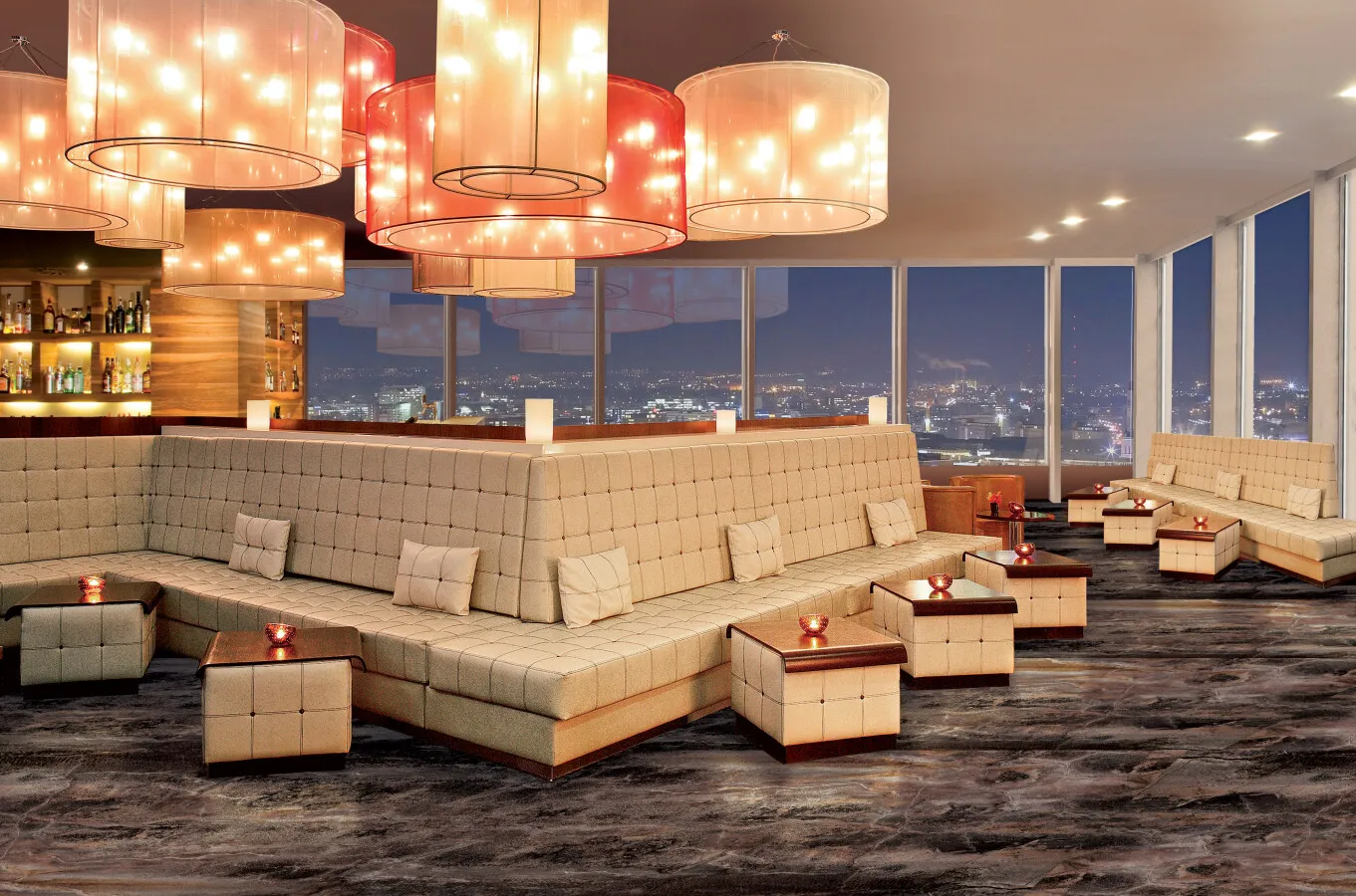 Rendering of the skylounge
