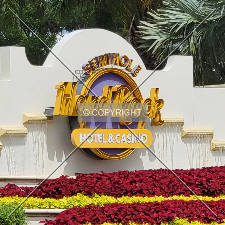 Signage at the property entrance; June 2, 2021