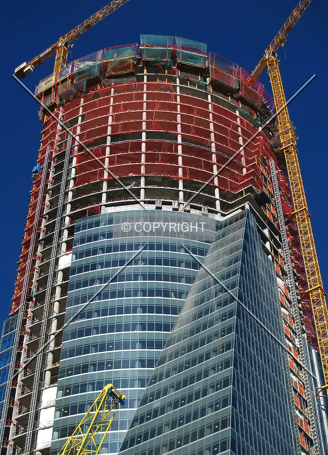 Looking up from the southeast