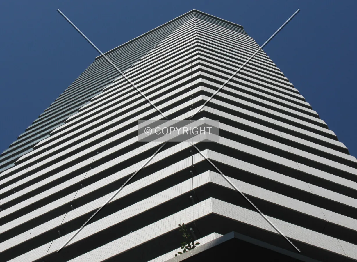 Looking up from the southeast