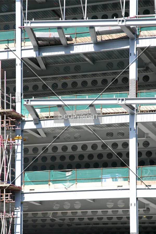 View into the structure from Holborn Viaduct