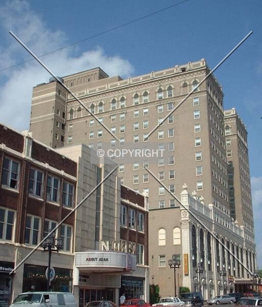 View to the northeast along Superior Street