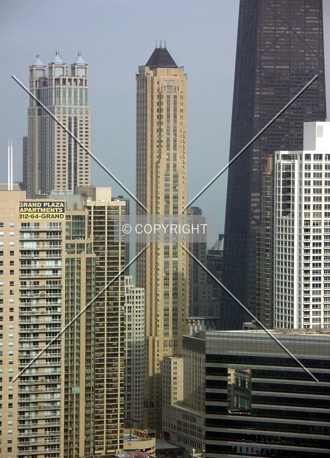 Looking north from 46th floor of R.R. Donnelly Bldg