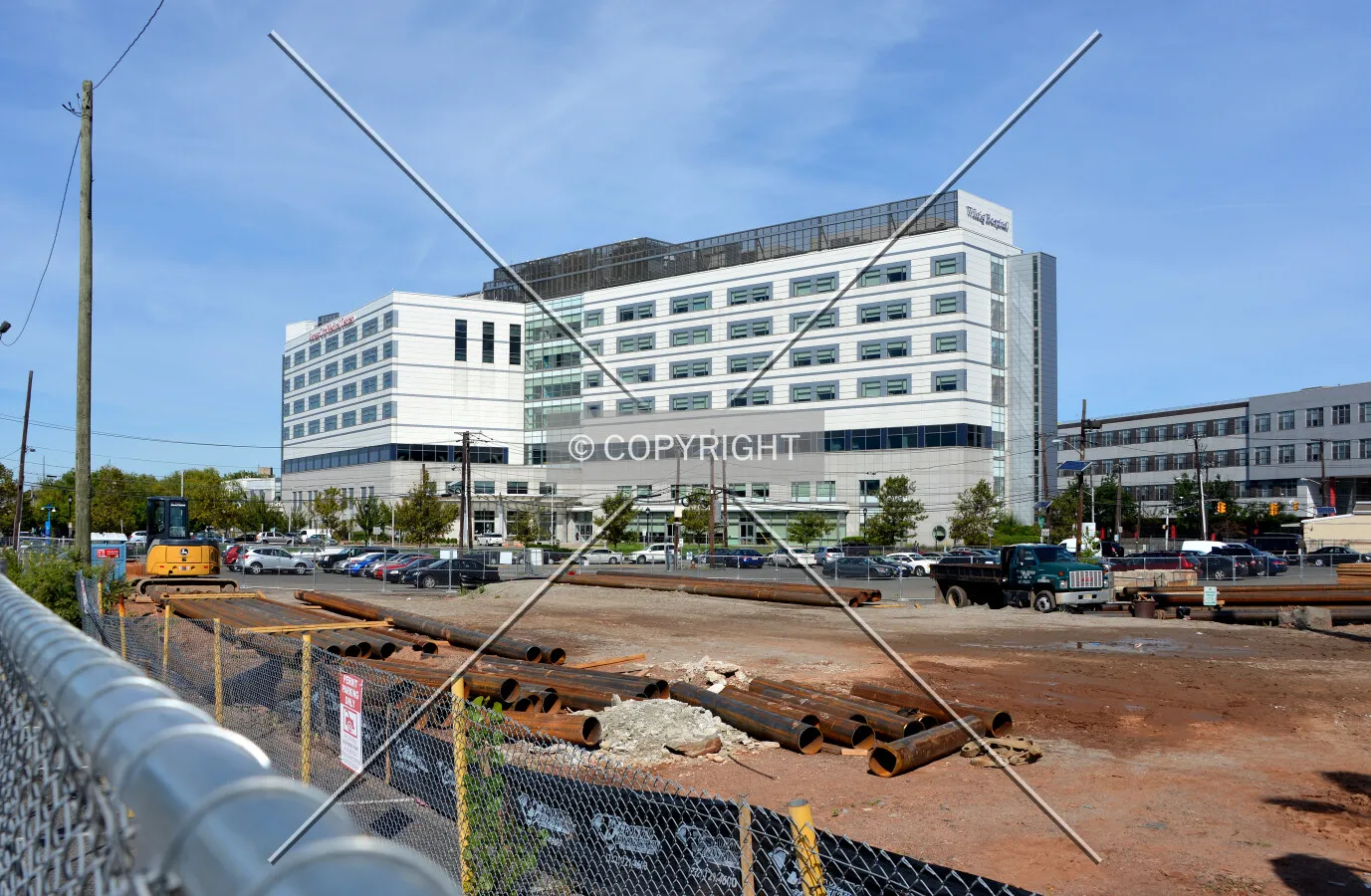 View from the southeast