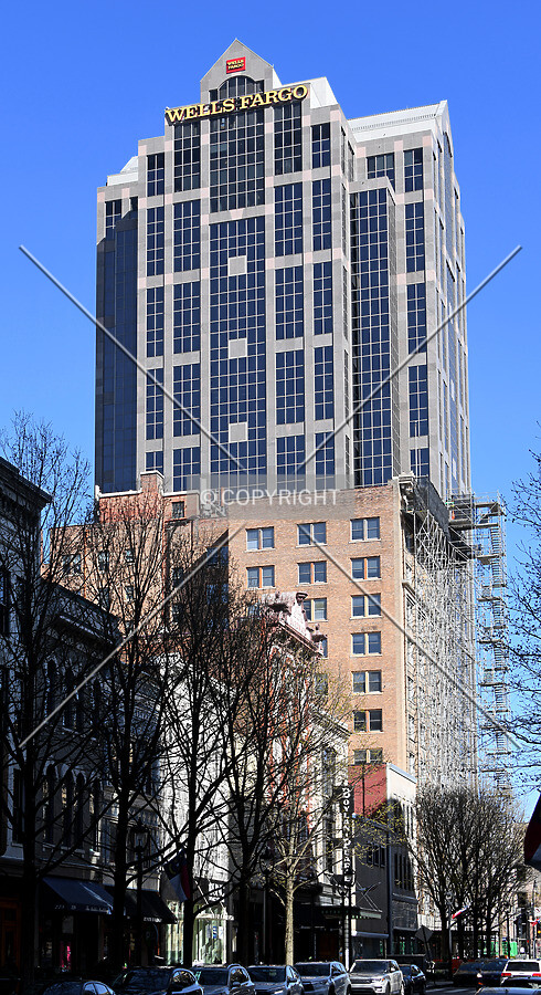 View from the southeast