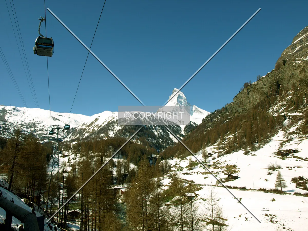 View of ski area