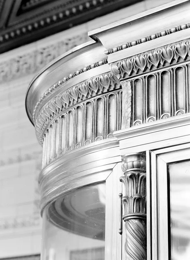 Interior arcade details