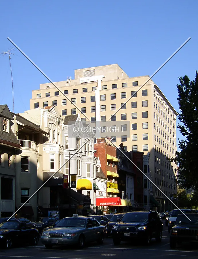 From M Street to the west