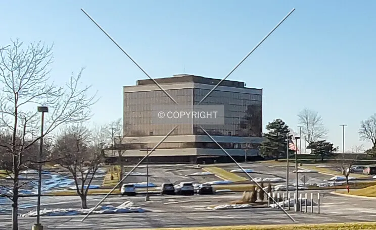 Distant view from the east; December 21, 2019