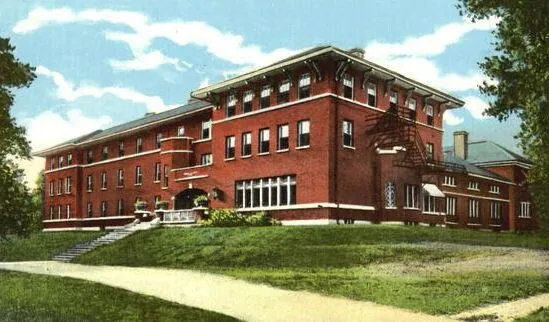 Vintage view from the northwest