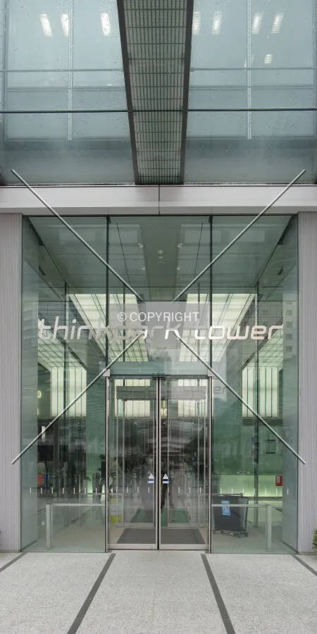 The front entrance