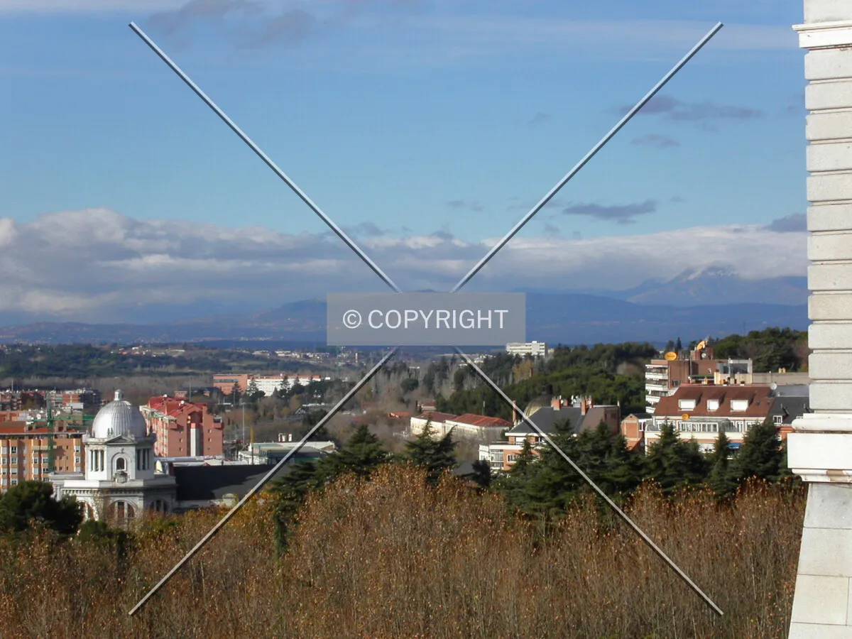 The district as seen from Palacio Real