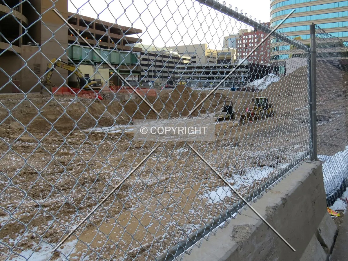 View to the northeast from 5th Street South