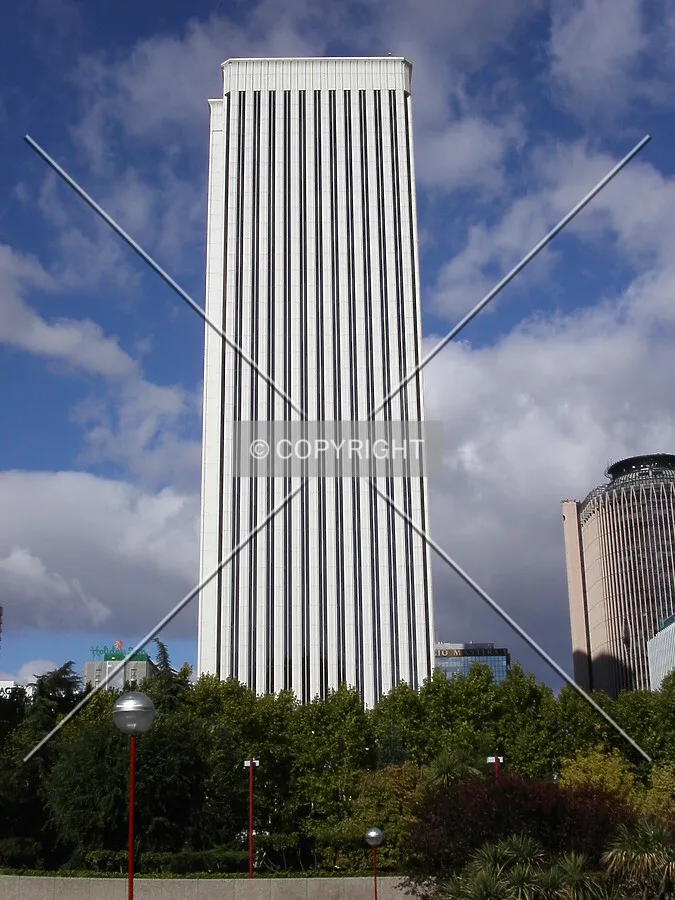 South facade of the tower