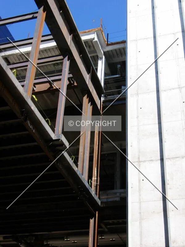 Skyway connection to the main theater building