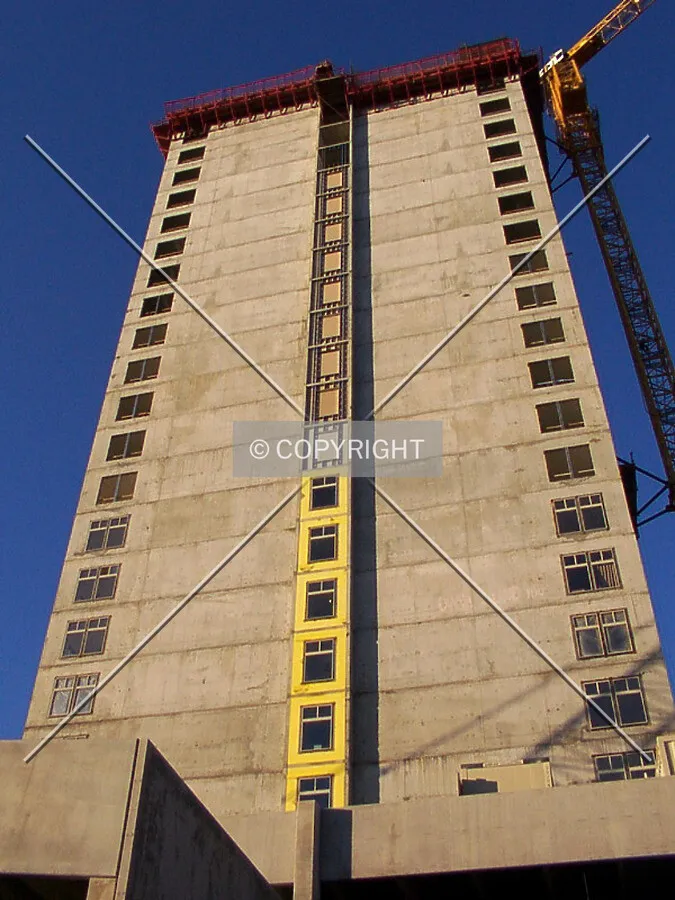 South façade, 7 December 2002