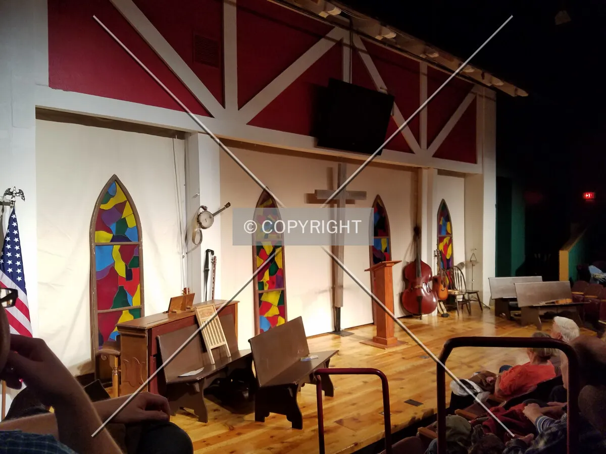 Interior of the south theater; October 21, 2016