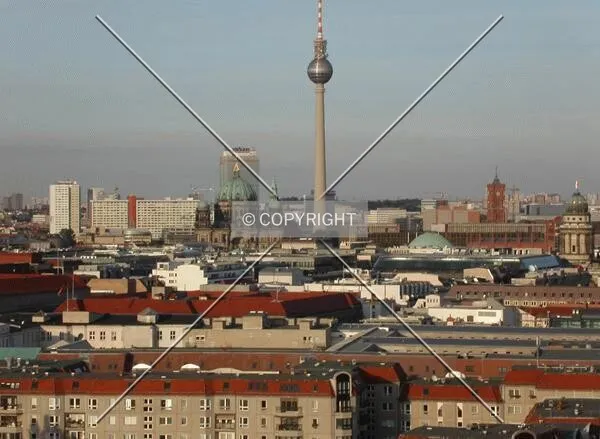 View of Mitte from Postdamer Platz