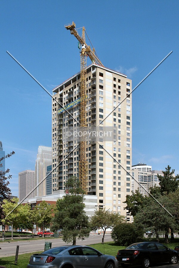 View to the northwest from Park Avenue