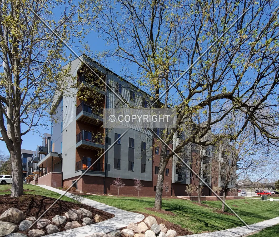 Southeast view; April 23, 2020