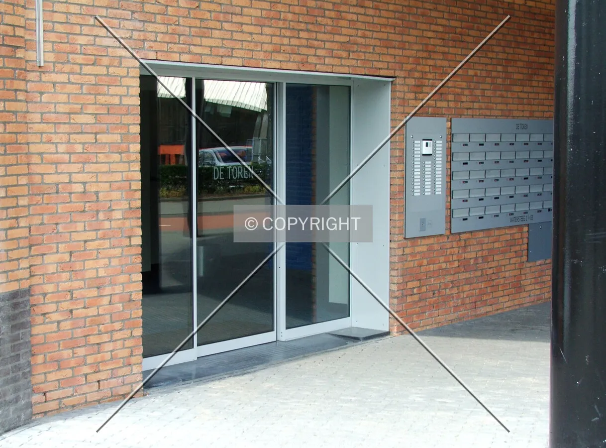 The entrance