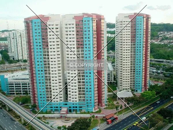 View from Bukit Panjang Block 545