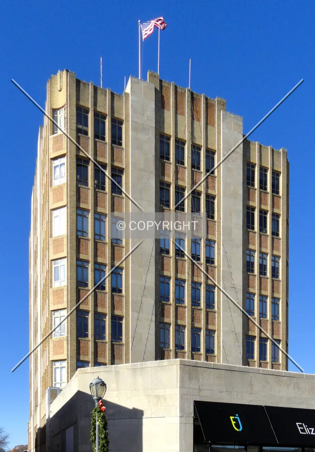 Upper floors from the southeast