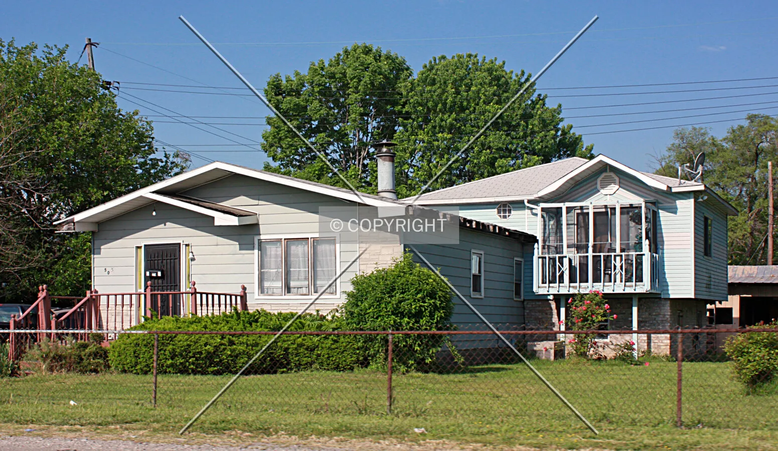 View from the northeast; April 25, 2012