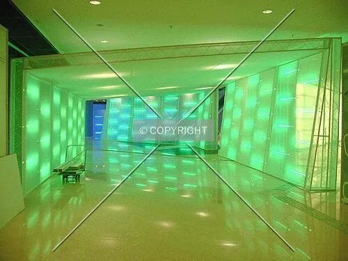 IFC Mall, temporary illuminated wall