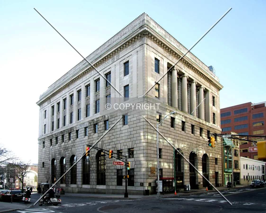View from the northeast at Warren and State streets