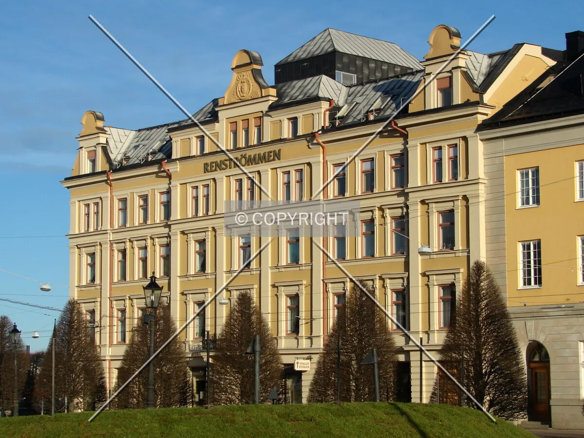 View from Carl Johans park