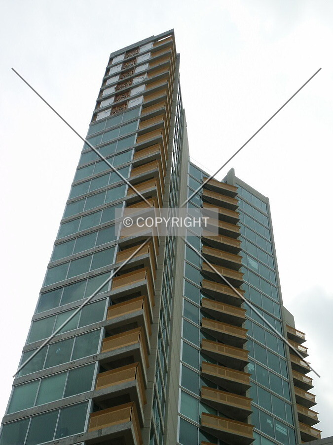 Looking up at the last missing windows
