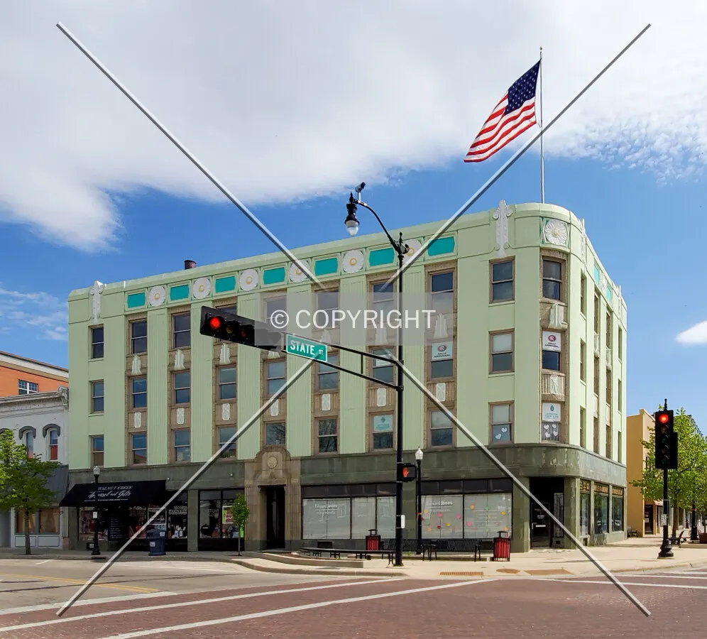 Northwest view; May 9, 2020