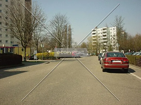 Typical street scene in Eppelheim